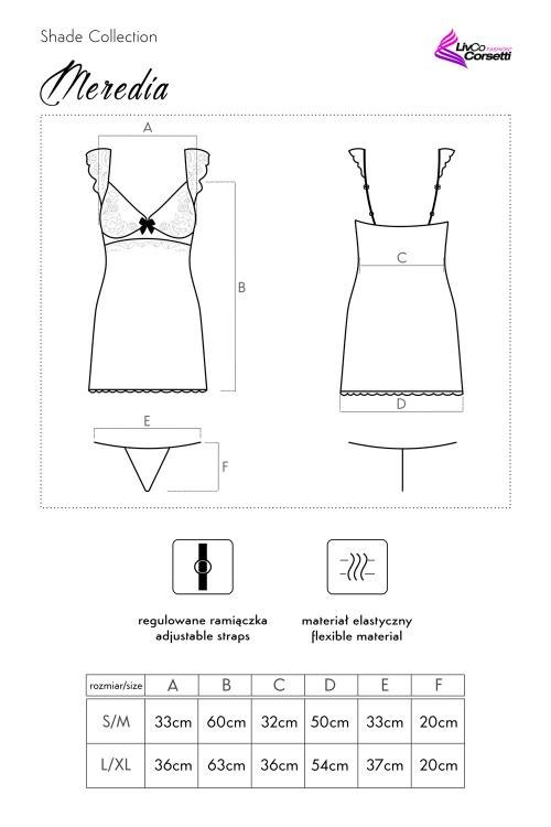 Meredia LC 11247 Set due pezzi donna LivCo Corsetti Fashion