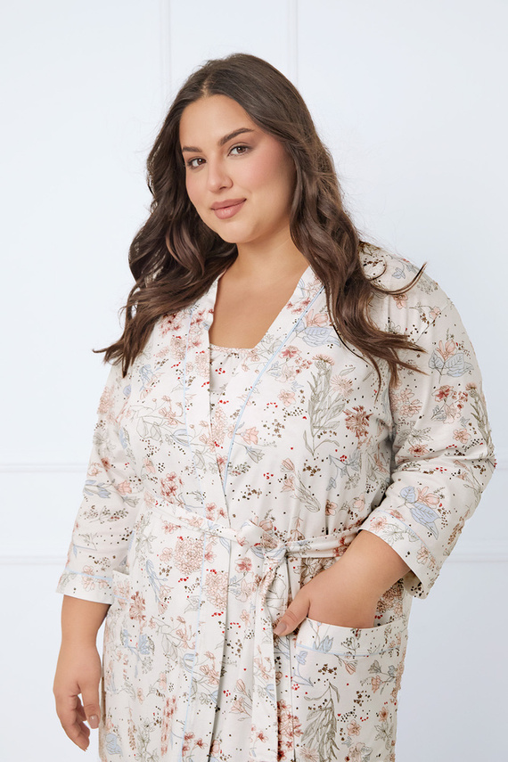 Solita Accappatoio da donna Moda italiana - stampa