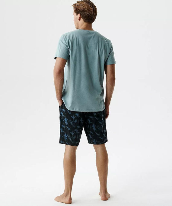 Pigiama uomo Atlantic NMP-399 100% cotone – leggero estivo comodo