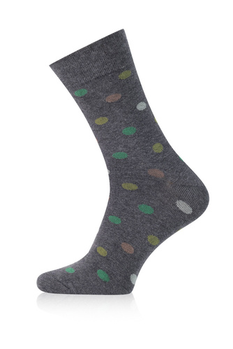 M21 Calze lunghe da uomo Moda Italiana - c.melange/verde