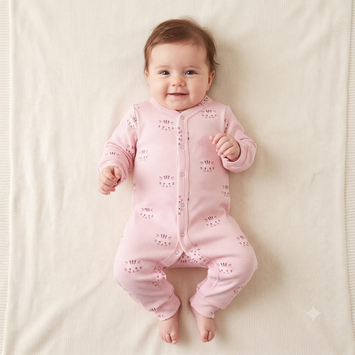 Pigiama neonato Nicol Tosia 225033 100% cotone gattini senza piedini