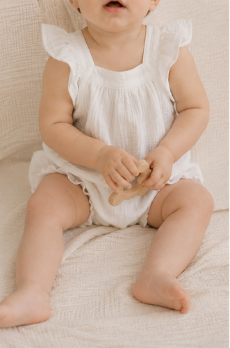 Mamatti BY50002 bloomers in mussola per neonato leggeri estivi cotone