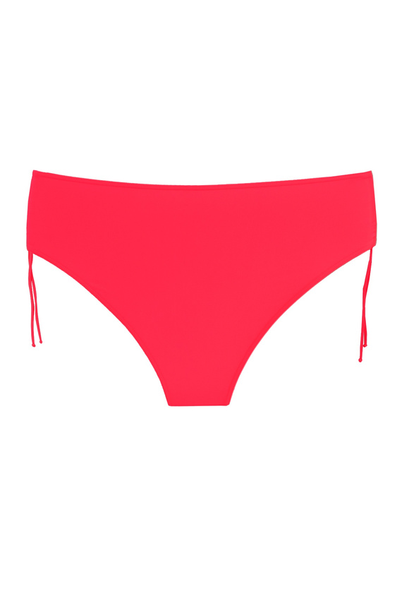 Slip bikini Coral 20006 Mediolano con laccetti corallo
