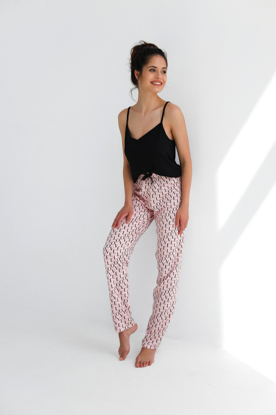 Pigiama da donna Paula Sensis - nero