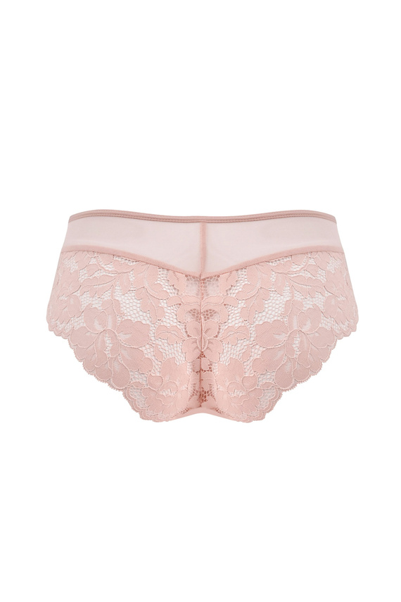 Mediolano Jasmin 19152 slip pizzo tulle rosa cipria comfort