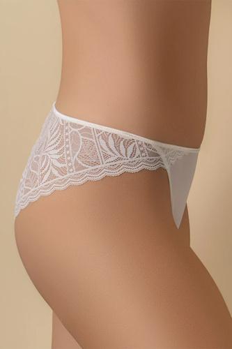 MARA 3139 Selene Slip Bikini in Pizzo Perla, Vita Bassa, Eleganti da Donna