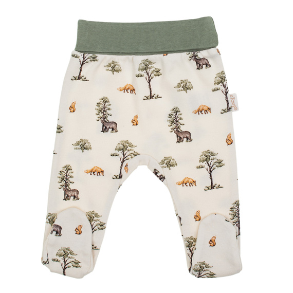 218009 Mezza nanna in cotone dell'Orso Yogi Nicol - motivo foresta