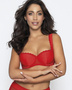 Reggiseno push up rosso