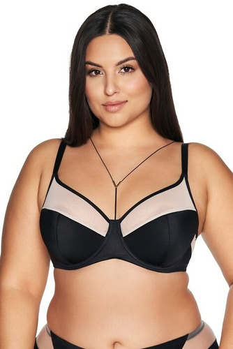 2135 Reggiseno imbottito semi-morbido Ava - nero