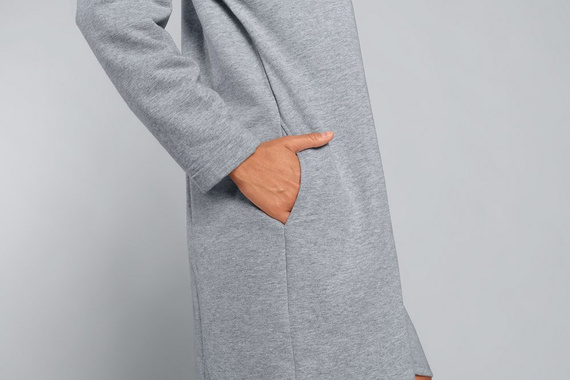 Grafi Vestaglia da donna con cerniera Moda italiana - melange