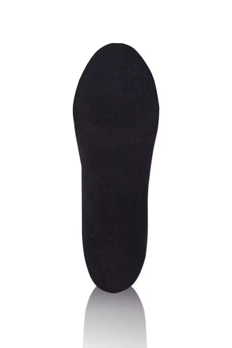 S150D Calze lunghe in mezza spugna Italian Fashion - nero