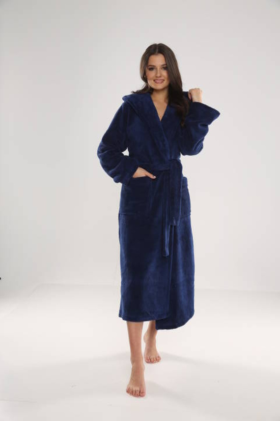 807 Luna II Vestaglia lunga da donna Forex - Blu navy