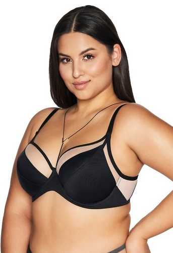 2136 Reggiseno morbido Ava - nero