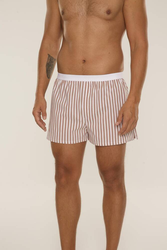 826 Taylor Boxer da uomo De Lafense - marrone