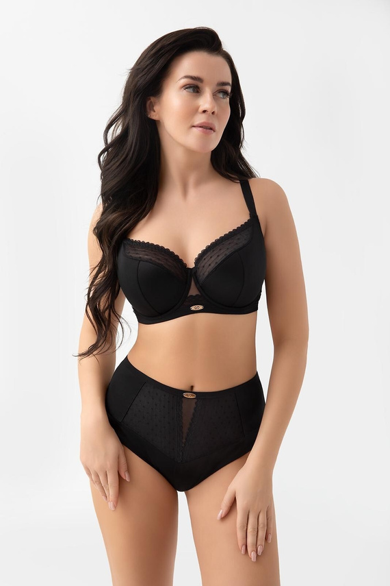 Gorsenia G021 Dotti Reggiseno Semi Soft Nero