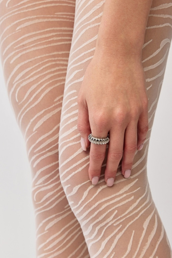 Collant Gabriella Savana 20 den zebra velato leggero elegante