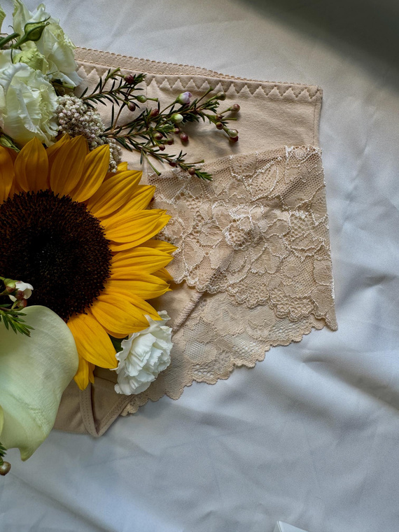 530 Iness Slip alto De lafense - beige