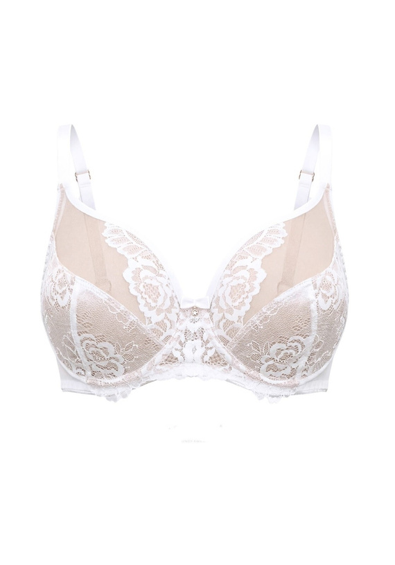 Reggiseno soft Unikat Manon seno grande pizzo sostegno stabile