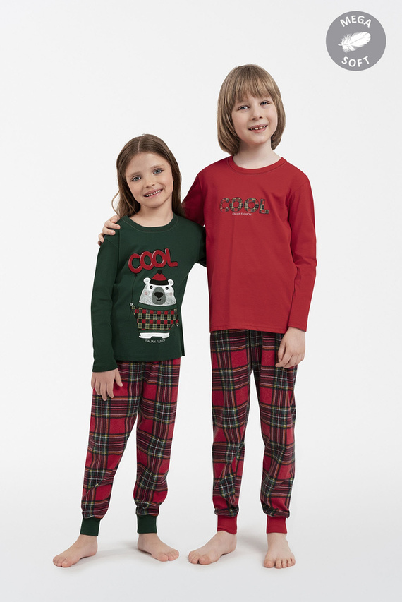 Tess Pigiama bambino Moda italiana - rosso/stampa