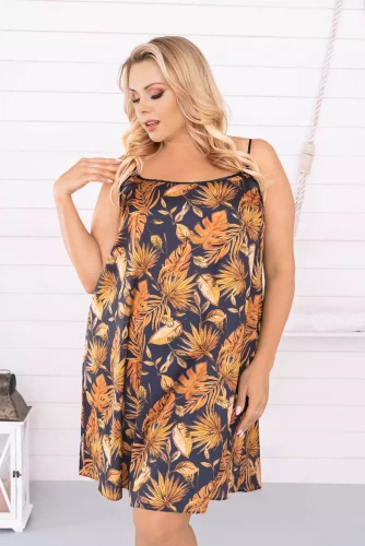 Camicia Monstera da donna, slim-fit Italia Fashion - stampa