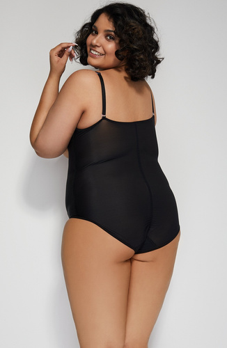 Mitex Corpo modellante morbido - correttivo, senza spalline, nero