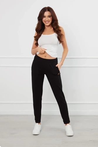 Pantaloni Stella Donna Moda Italiana - nero