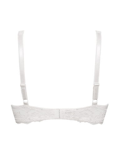 2442 Reggiseno Wonderlace - in pizzo, morbido, con ferretto e regolabile Sielei bianco