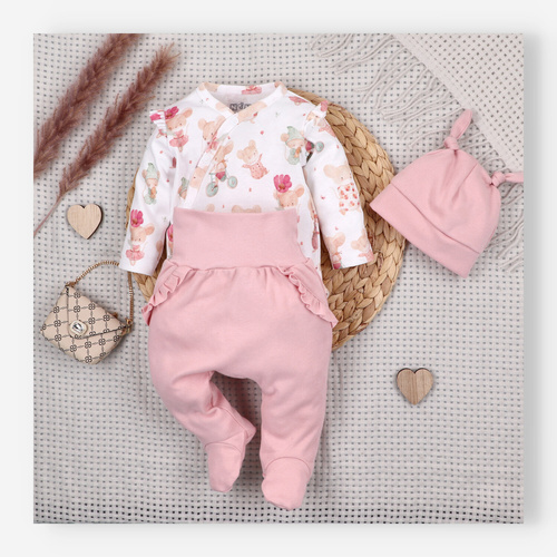 Body Nini Little Mouse 100% cotone biologico, prodotto in Polonia