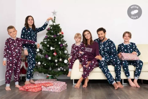 Sid Pigiama per bambini Moda italiana - stampa bordeaux