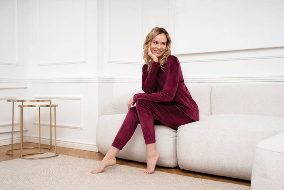 Akara Set da donna Italian Fashion - bordeaux