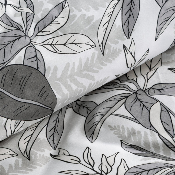 Biancheria letto Cassie Design 91 floreale reversibile morbida con zip