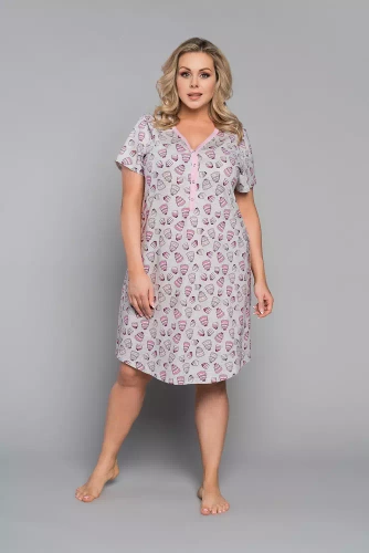 Dolce Camicia da donna a maniche corte Moda italiana - stampa