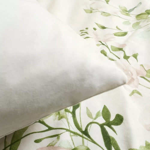 31513/1 Biancheria da letto Flannelove Darymex beige dandelions- set, 100% cotone, caldo e morbido