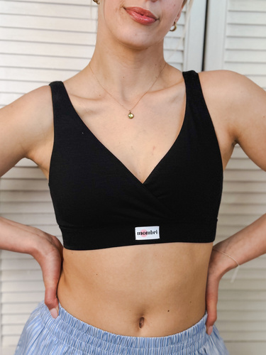 Milk&Love Mombri Klasyk reggiseno allattamento impermeabile black