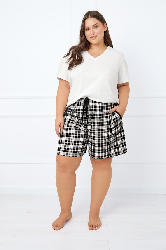 Klara Pantaloni corti pigiama da donna Moda italiana - stampa