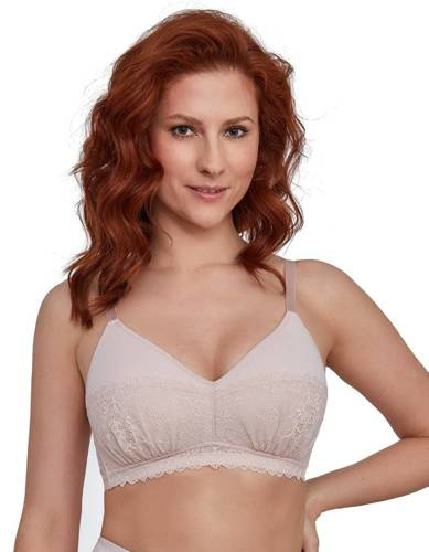 BS 001 Reggiseno morbido Doris Spacer di Gaia - beige