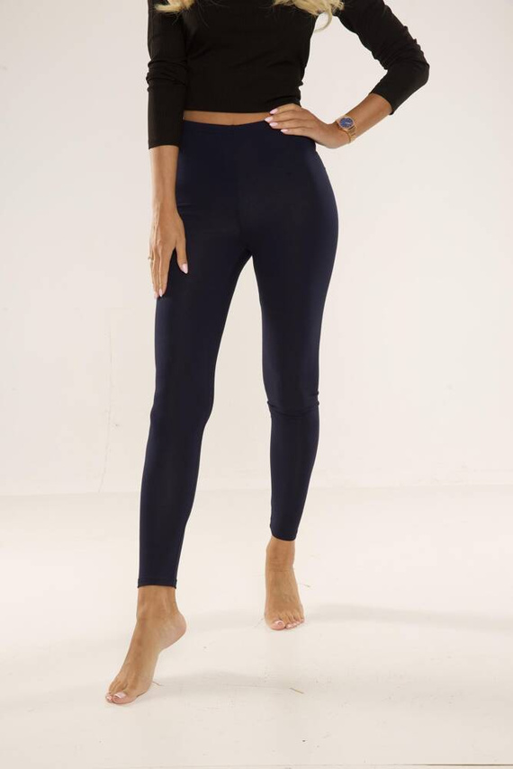 867 De Lafense - leggings lunghi blu navy