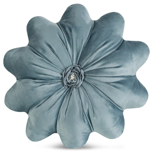 Cuscino decorativo Flores Eurofirany fiore Ø40 cm blue