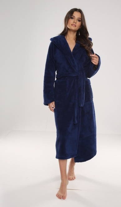 807 Luna II Vestaglia lunga da donna Forex - Blu navy