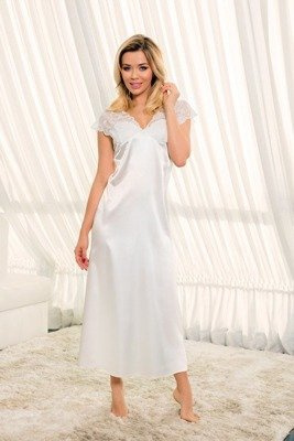 Chemise in raso Mactan Halka per donna Kalimo - ecrù