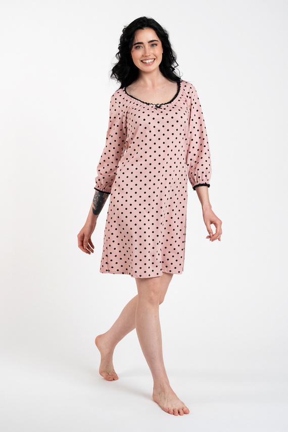 Camicia da notte e vestaglia da allattamento Margo Moda Italiana