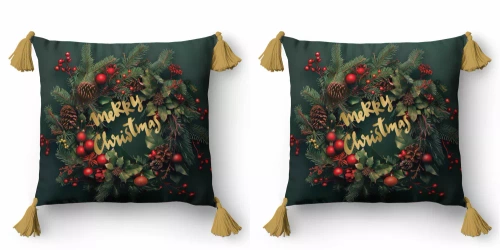 5377 A Merry Christmas Federa decorativa natalizia Deco Detexpol - zip