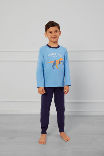 Rex Pigiama bambino Moda italiana - blu/blu