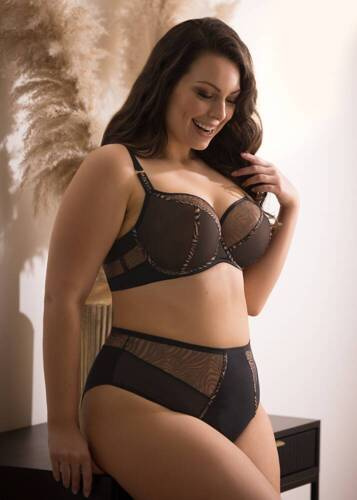 K 879 Gisel Reggiseno morbido Gorsenia nero