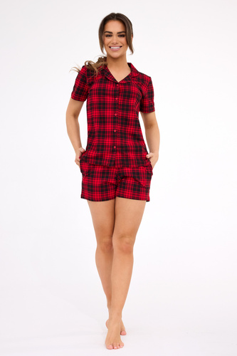 346/424 Pigiama donna Tracy 2 Cornette - manica corta e pantalone, cotone