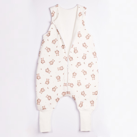 Sacco nanna con gambali Nicol 227044 in cotone con orsetti 9–24 mesi