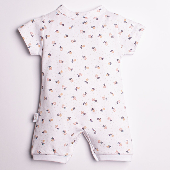 Nicol 220152 tutina bimba cotone traspirante a fiori