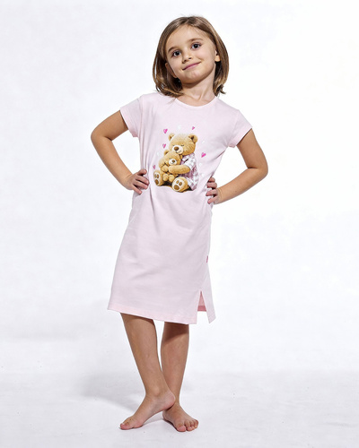 Cornette camicia da notte bambina 493/116 494/116 Hug Me 100% cotone