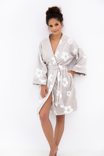Vestaglia da donna Melody - morbida con collo a kimono | Sensis