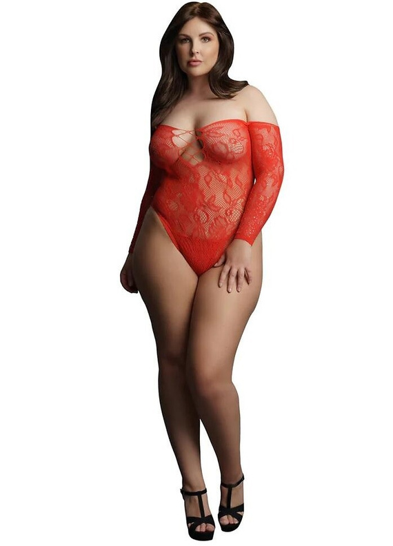 Body DCH004 Le Désir sexy con zirconi e rete